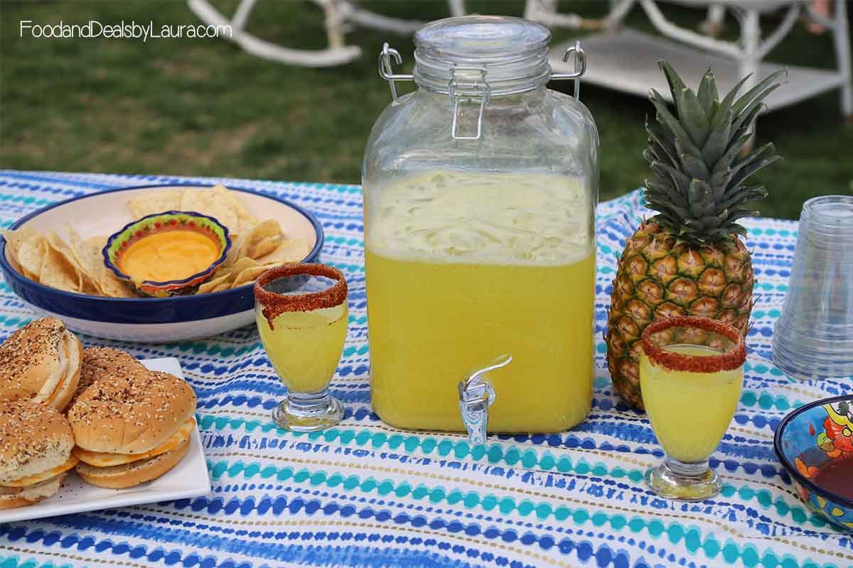 Authentic Agua Fresca de Piña