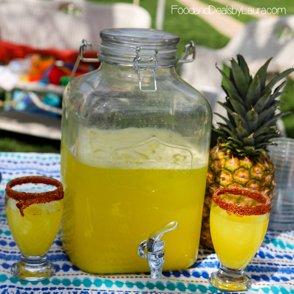 Authentic Agua Fresca de Piña