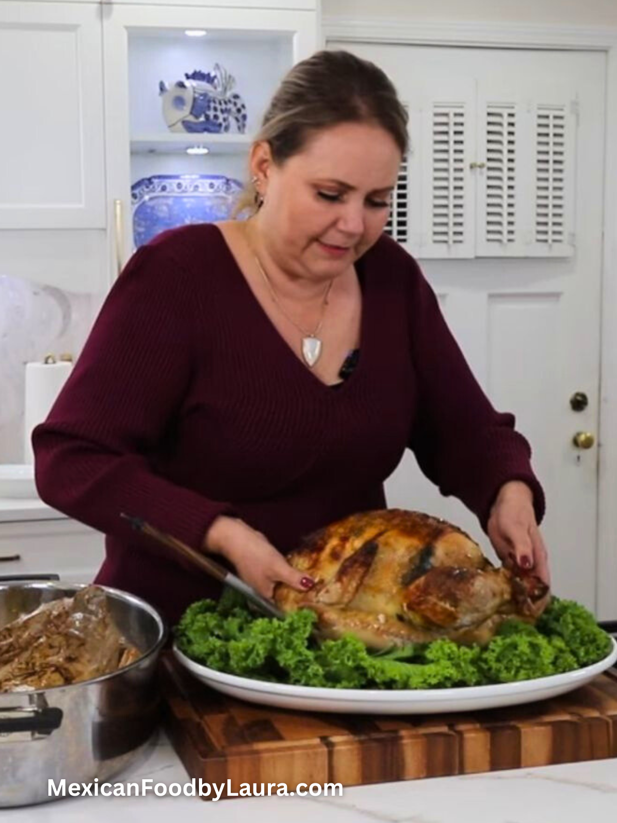 Puerto Rican-Style Thanksgiving Turkey (Pavochón)