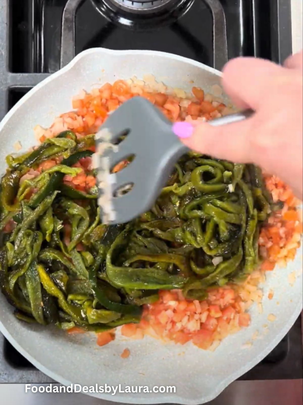 Making Raja's Authentic Rajas con Queso Recipe by a True Mexican