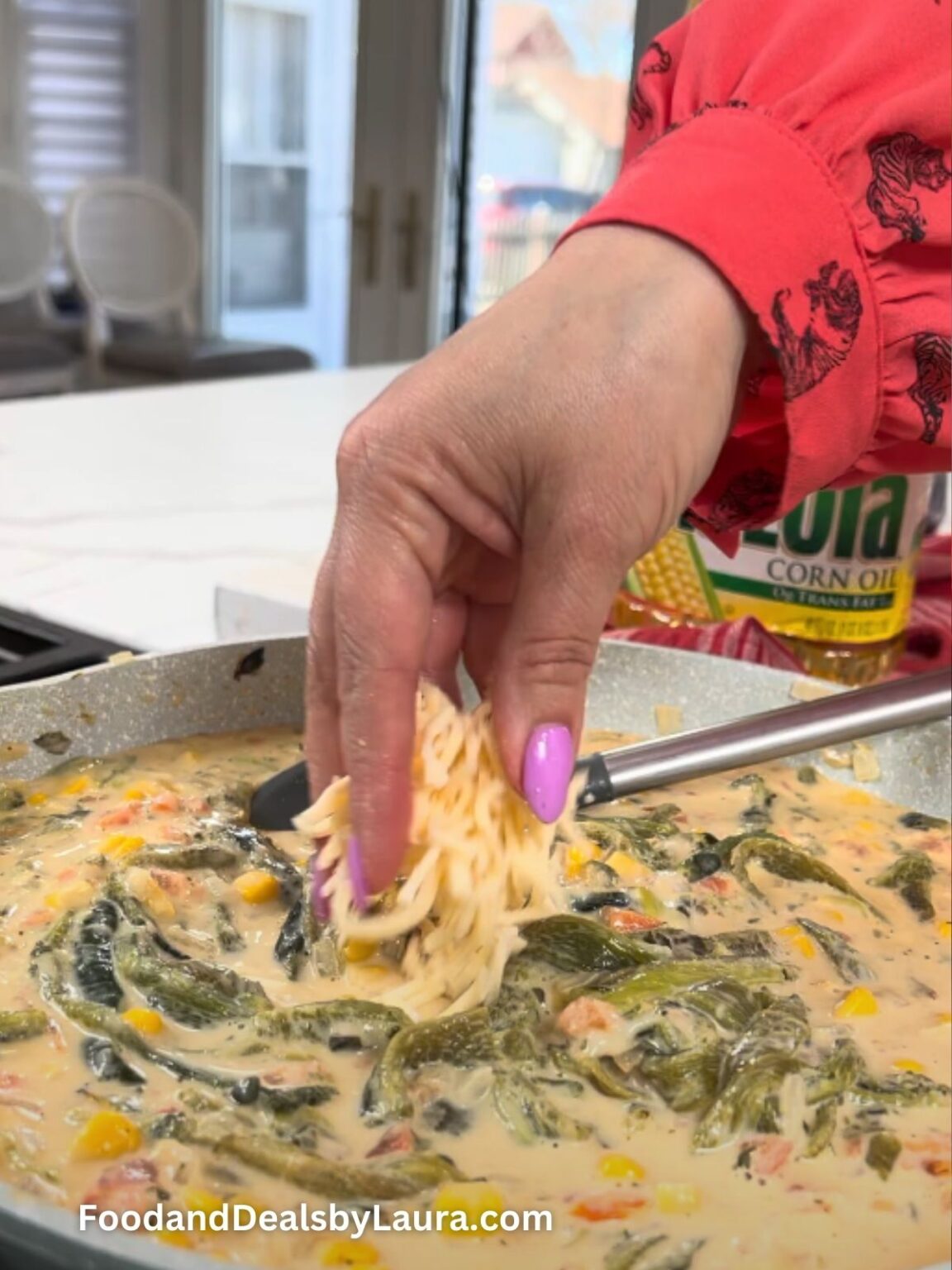 Making Raja's Authentic Rajas con Queso Recipe by a True Mexican