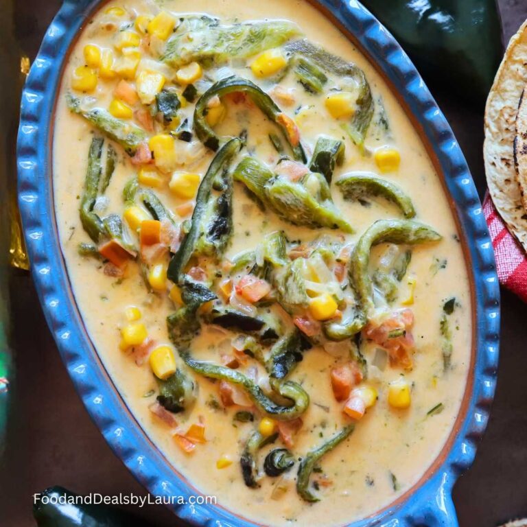Making Raja's Authentic Rajas con Queso Recipe by a True Mexican