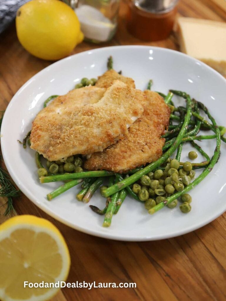 Parmesan Crusted White Fish