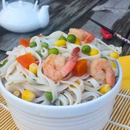 HOMEMADE RAMEN NOODLE SOUP