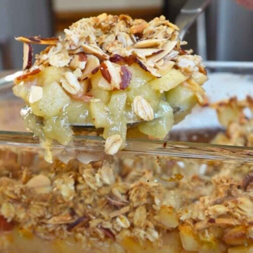 Apple crumble